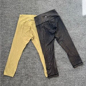 XS Lululemon Capri workout pants